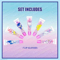 Townley Girl Hello Kitty swirl gloss packaging display captivates kids at parties
