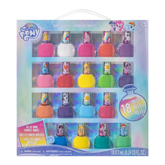 Townley Girl My Little Pony pink glitter nail polish for party-ready nails.