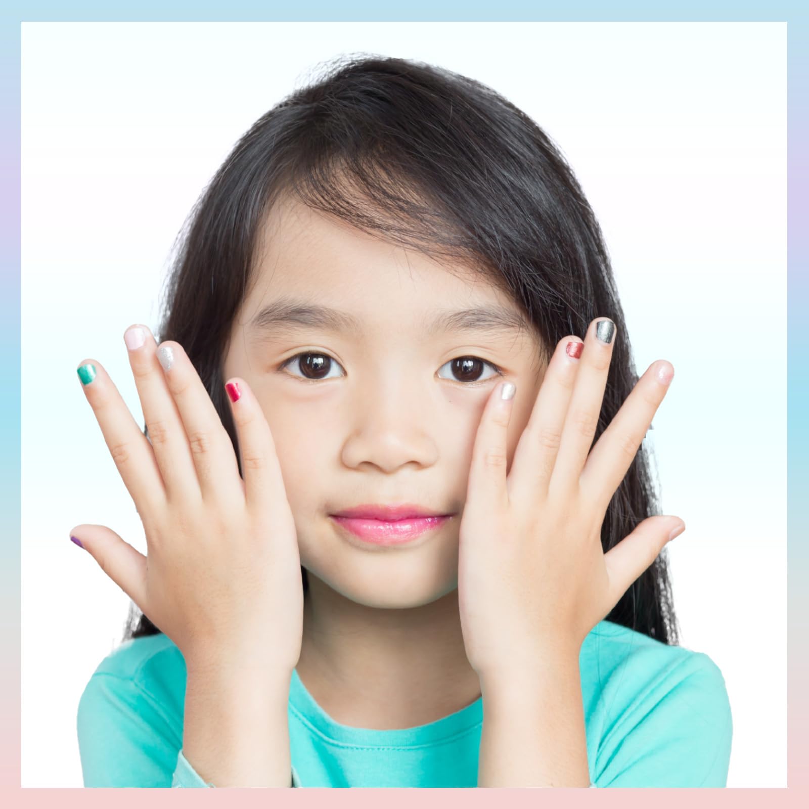 Townley Girl My Little Pony red glitter polish for vibrant accents.
