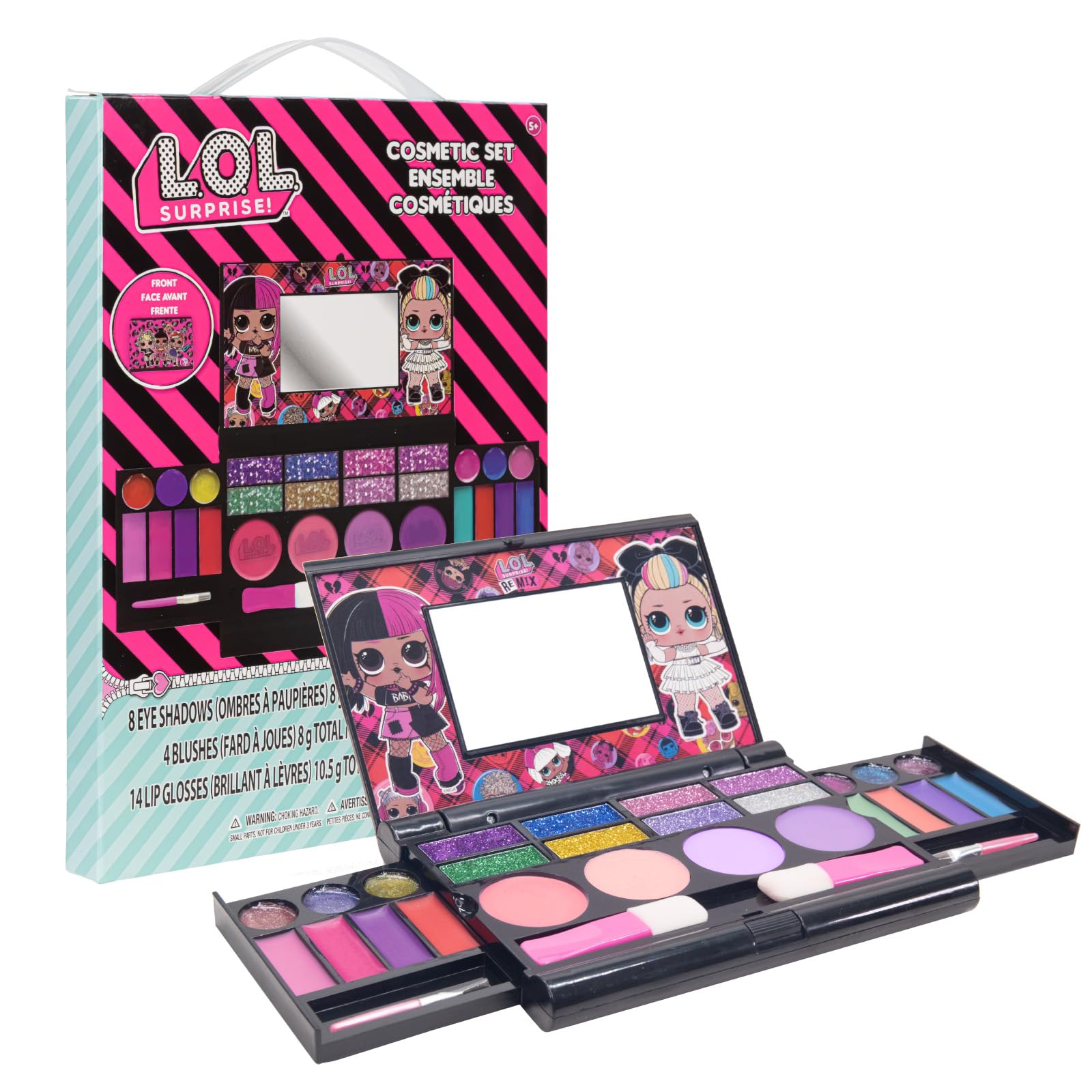 Townley Girl L.O.L Surprise All-in-One Compact front view for travel play