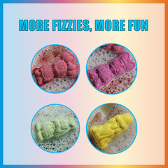 Townley Girl Minnie bath bomb shows Minnie mold for bright, cheerful colors.