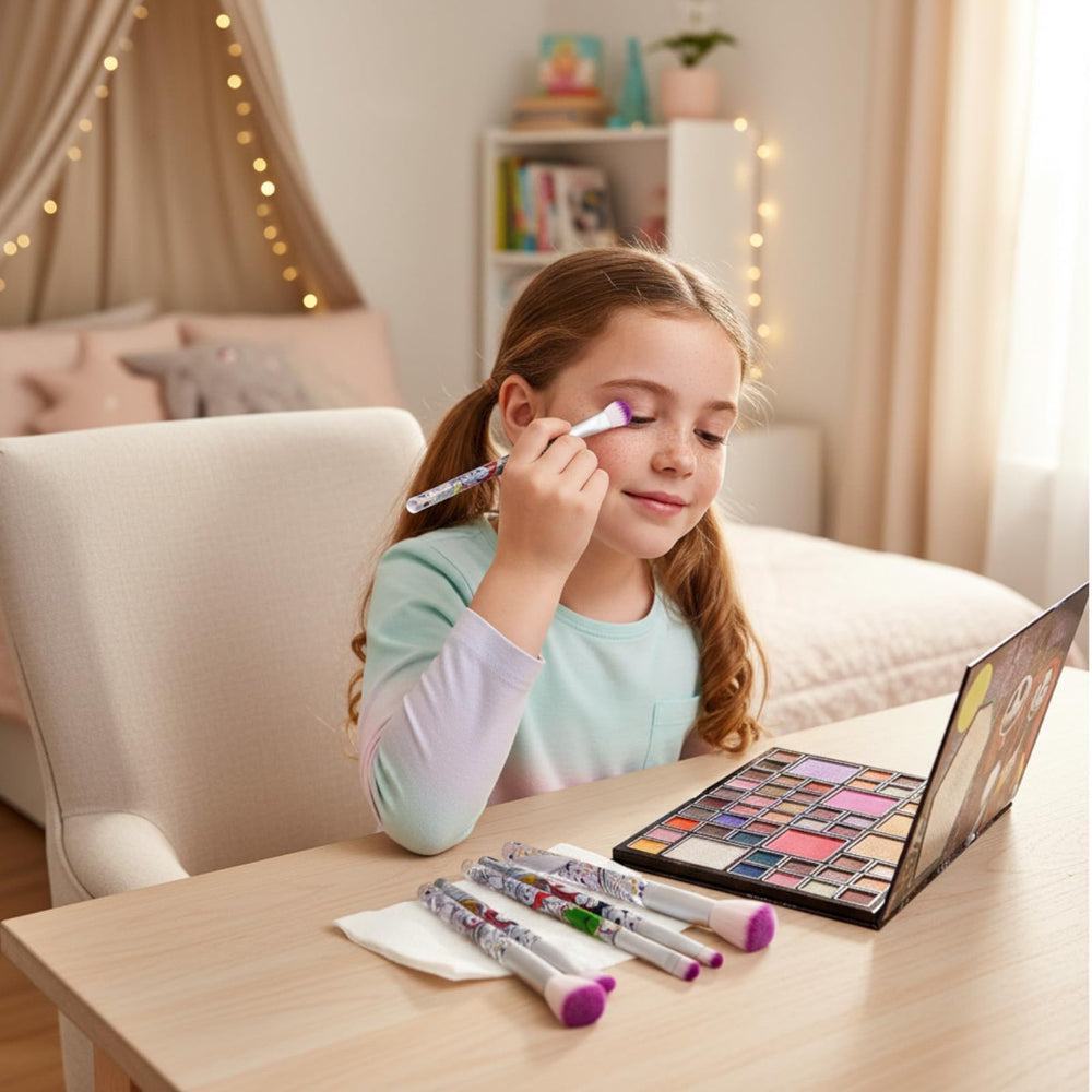 Townley Girl NBC brushes with Nightmare Before Christmas artwork on handles