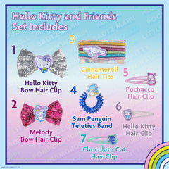 Townley Girl pinzas glitter para cabello, brillo seguro para peinados diarios.