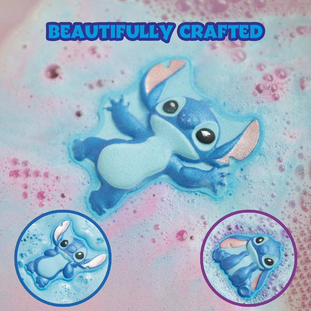 Bomba que cambia de color al contacto con el agua para una experiencia mágica.