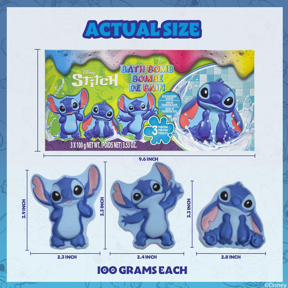 Bomba apta para niños a partir de 3 años con diseño temático Stitch.