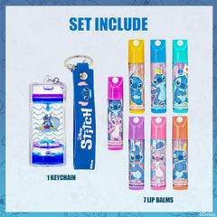 Townley Girl Stitch bálsamo labial frutales sabores, para cambiar según el ánimo.