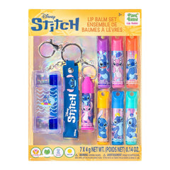 Townley Girl Stitch bálsamos labiales, set con llavero, perfecto para llevar en la mochila.