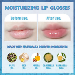 Townley Girl Stitch Pucker Pop Berry gloss provides silky moisture and a glossy look.
