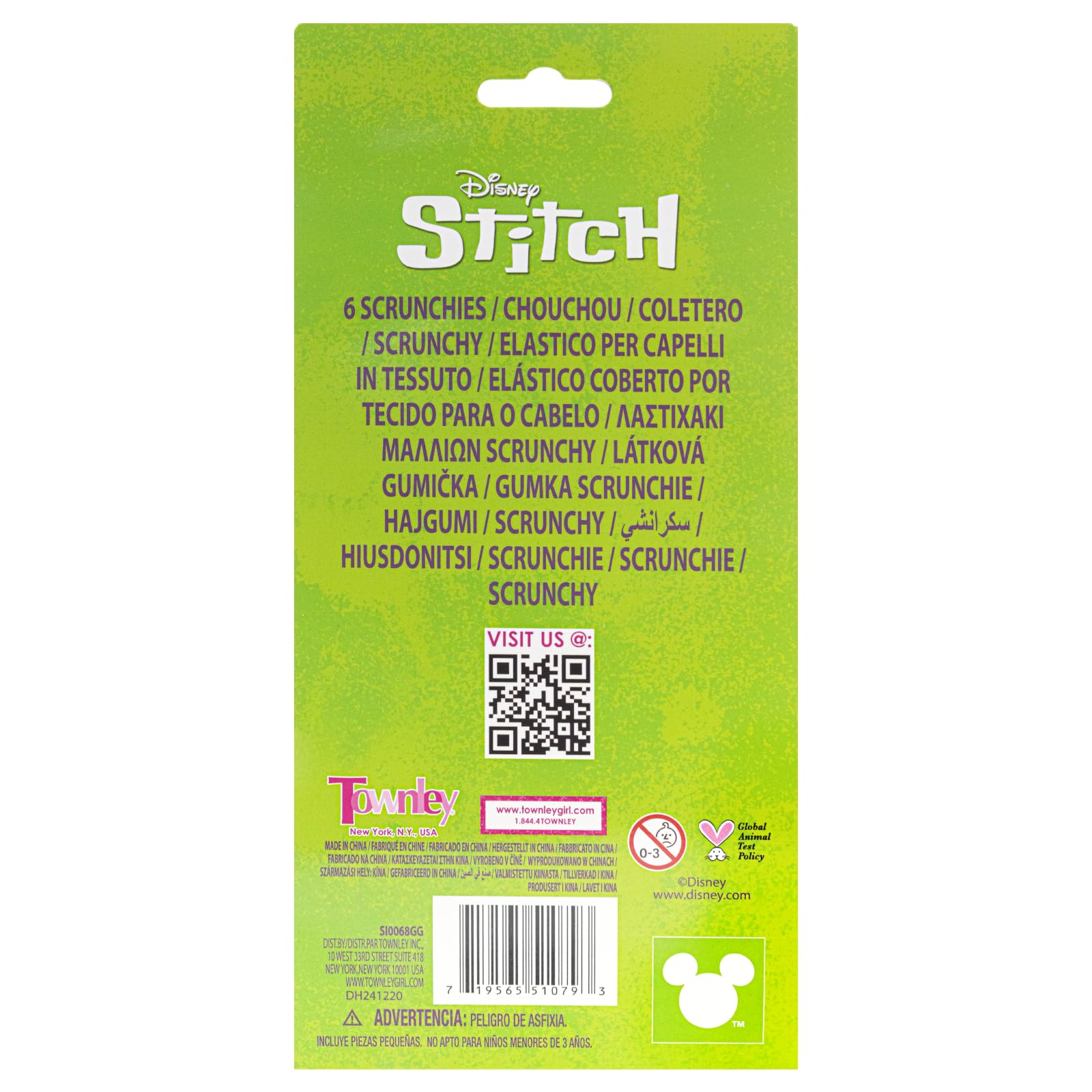 Townley Girl Stitch: conjunto compacto para guardar en mochila o bolso.