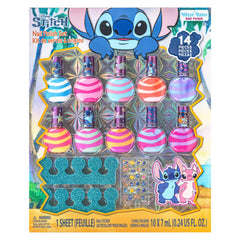 Townley Girl Stitch set frontal, kit colorido para diversión creativa de uñas.