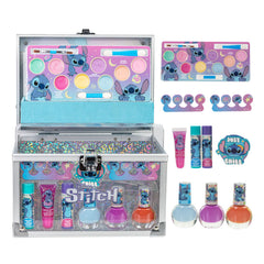 Townley Girl Stitch Train Case opened for organized playful makeup exploration