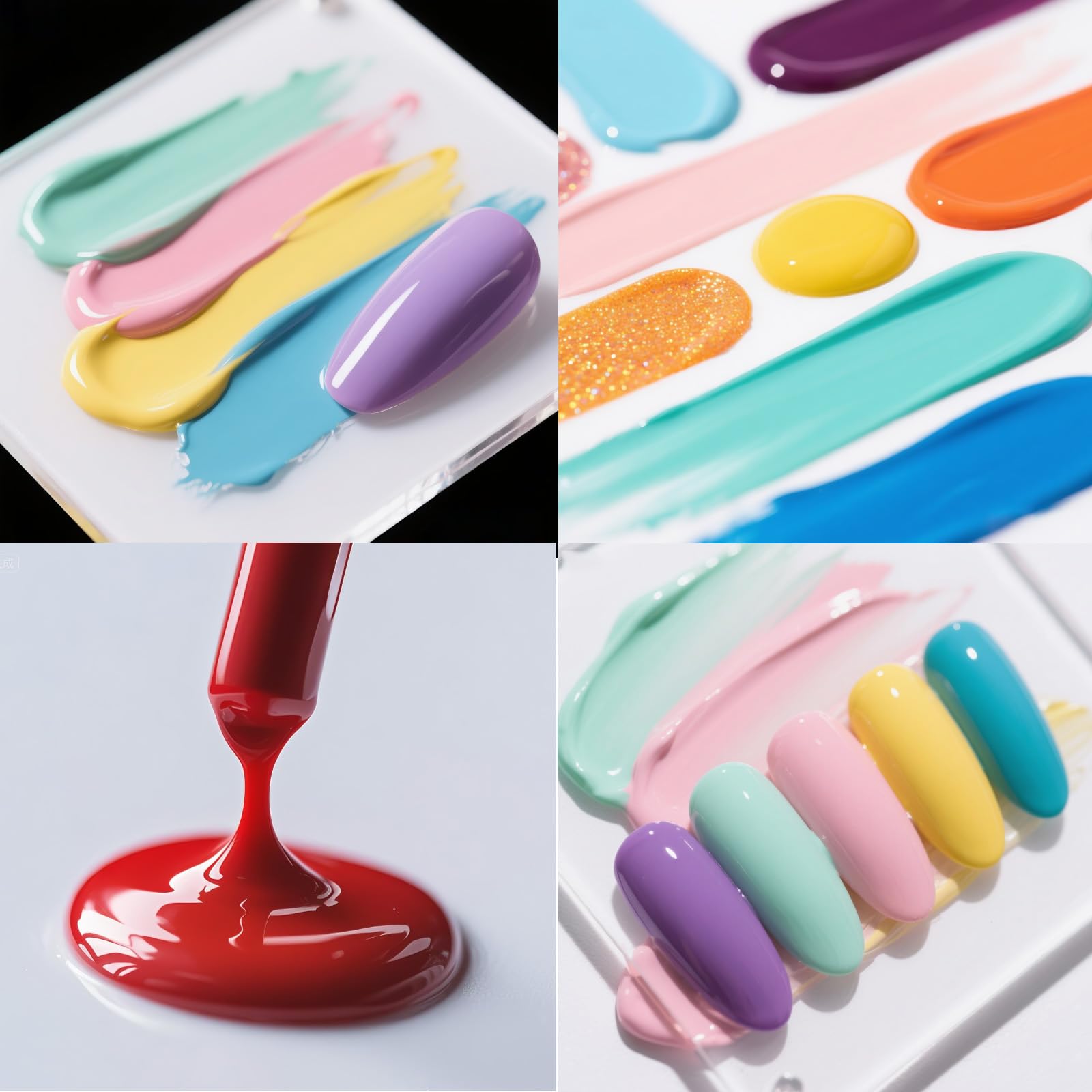 Townley Girl Toy Story: esmalte azul con destellos, para uñas brillantes.