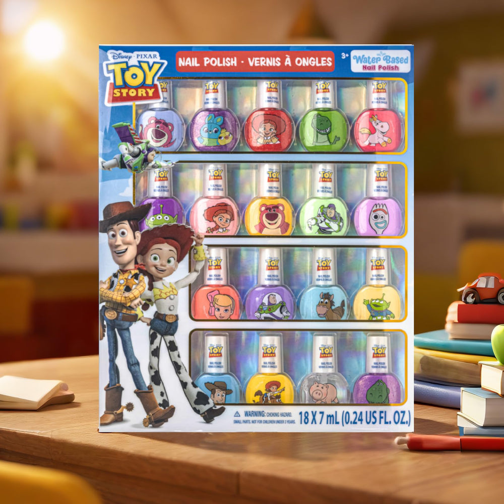 Townley Girl Toy Story: esmalte naranja luminoso para diversión creativa.