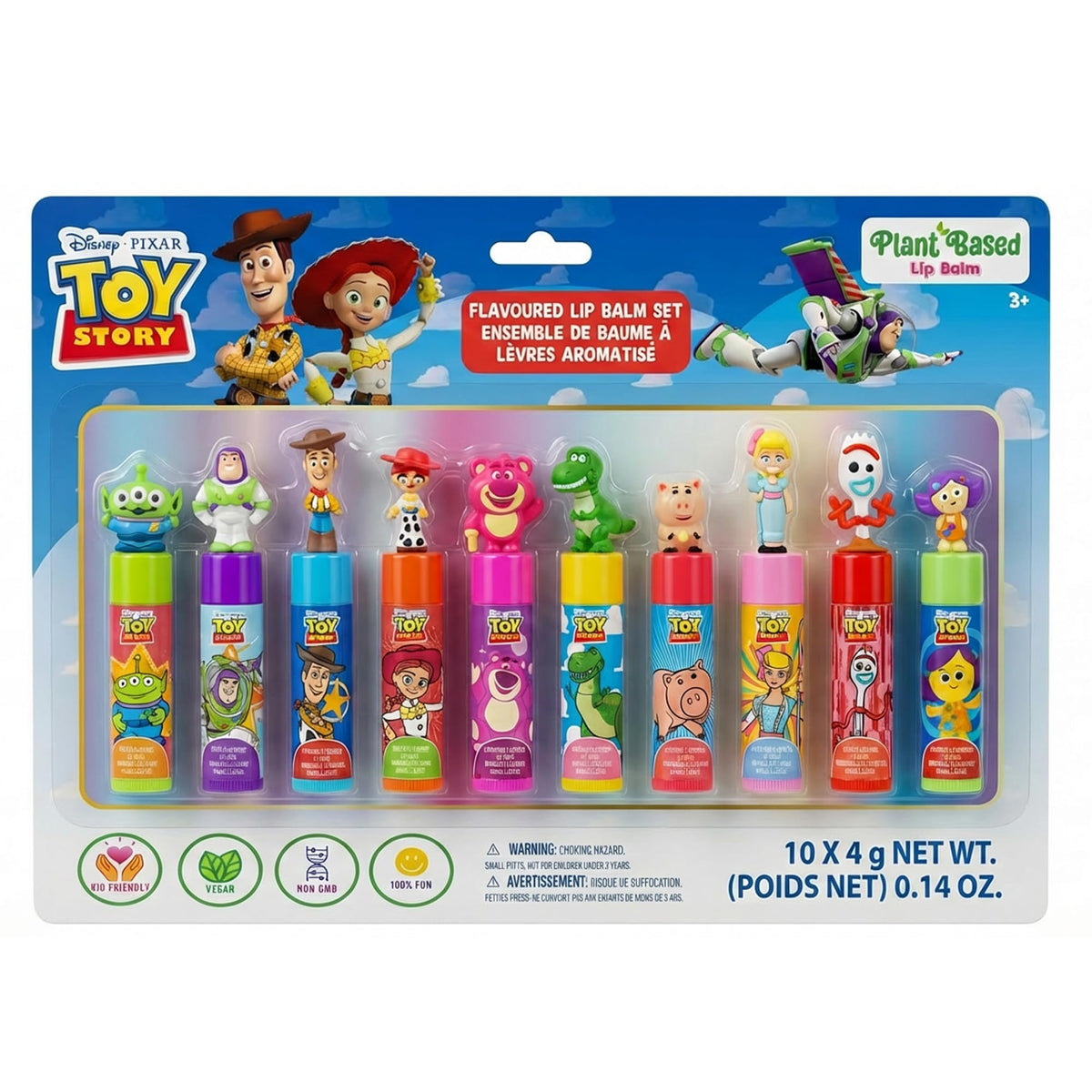 Townley Girl Toy Story set con tapas 3D para juego y regalo.