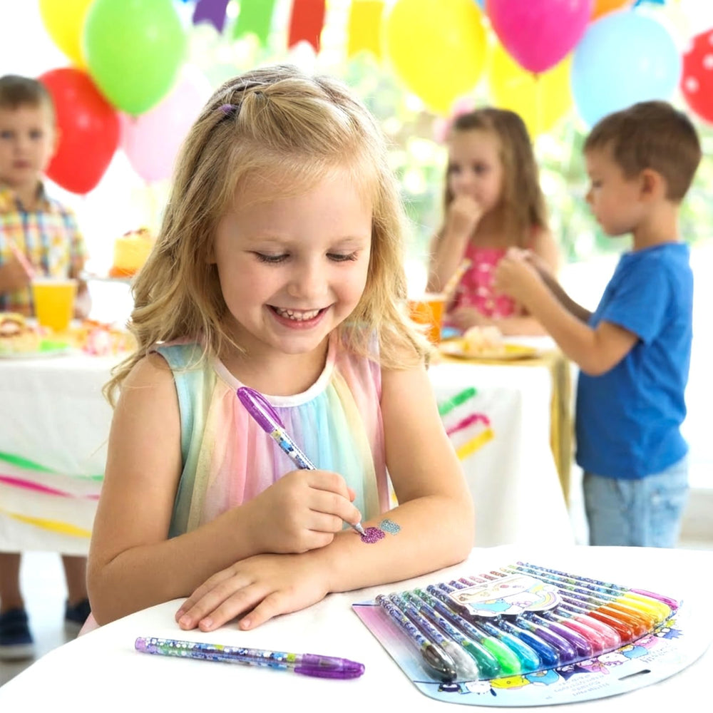 Townley Girl: uso versátil para arte, diarios y decoracion corporal temporal.