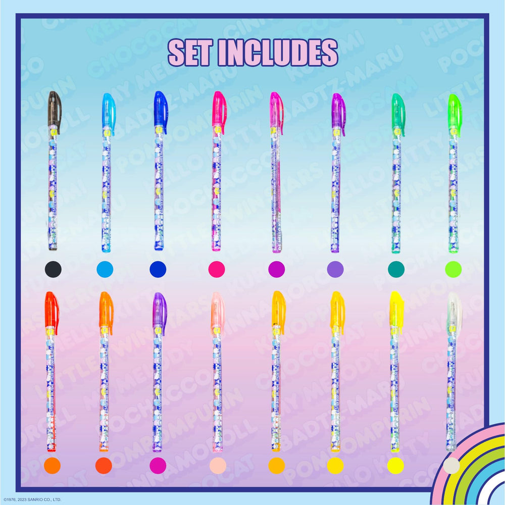 Townley Girl: 16 colores brillantes para maquillaje temporal y proyectos creativos.