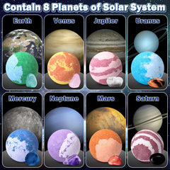 Toylink bath bombs release eight unique scents for a soothing soak.