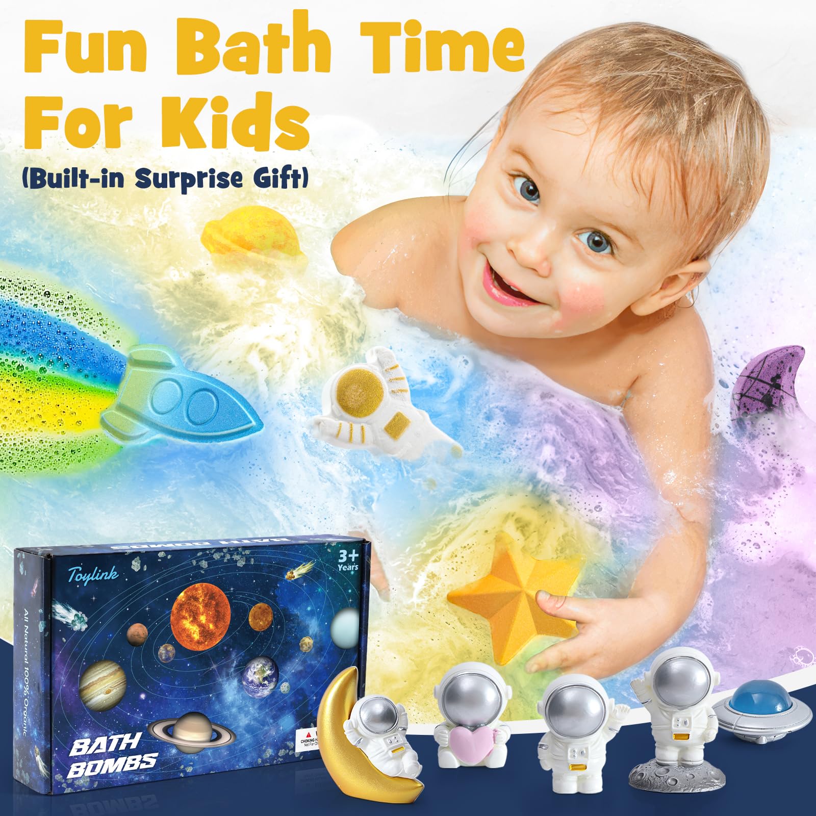 Space gifts in a themed box ideal for birthdays.