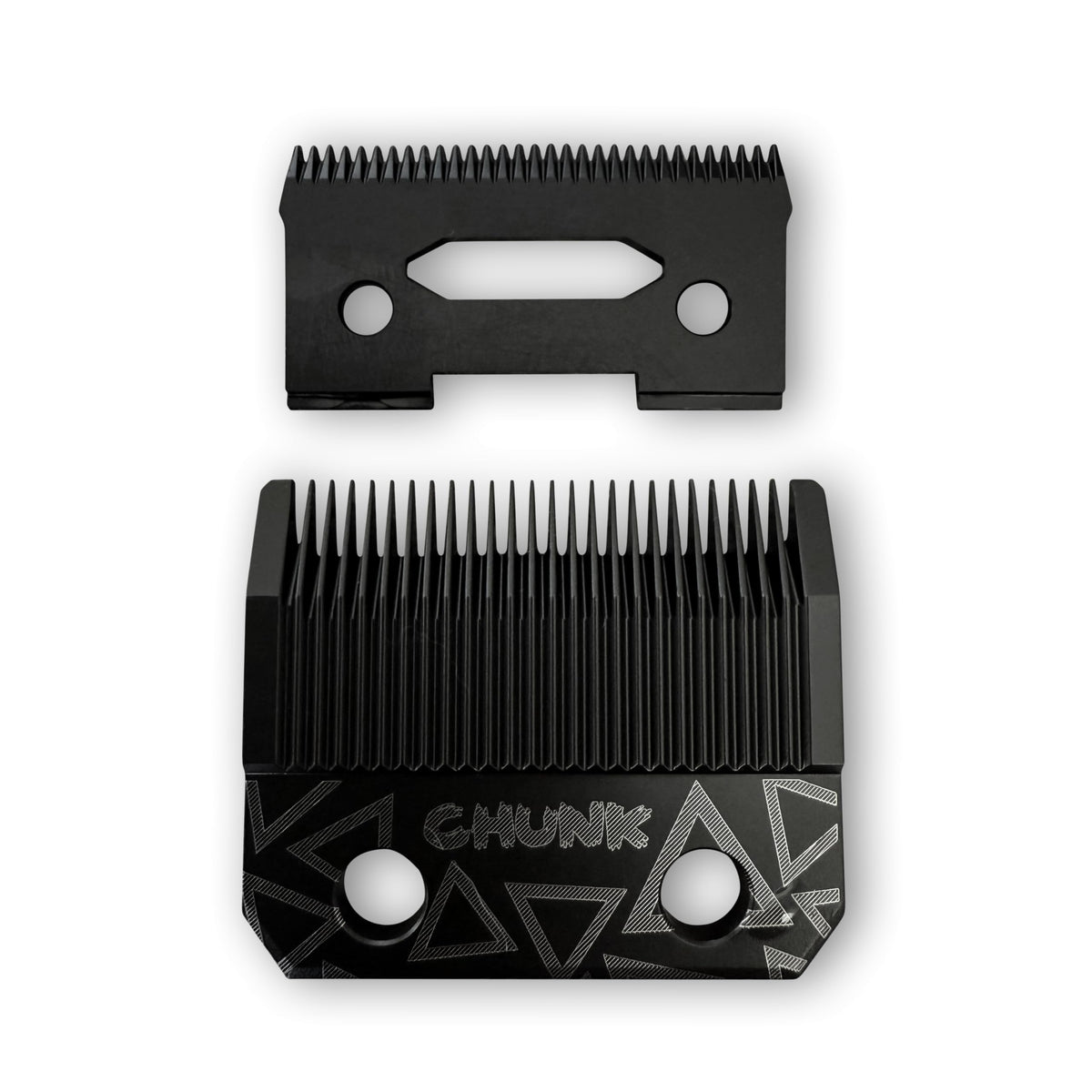 TPOB Chunk Blade graphene coating close-up for precise fades.