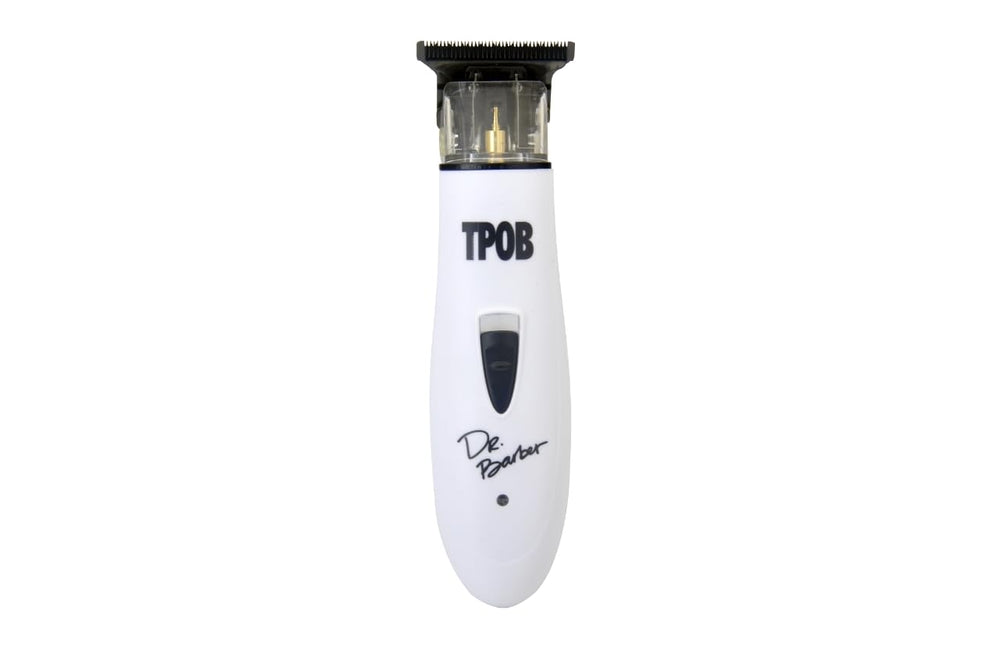 TPOB Ghost X soft skin safe blade close-up for gentle trims.