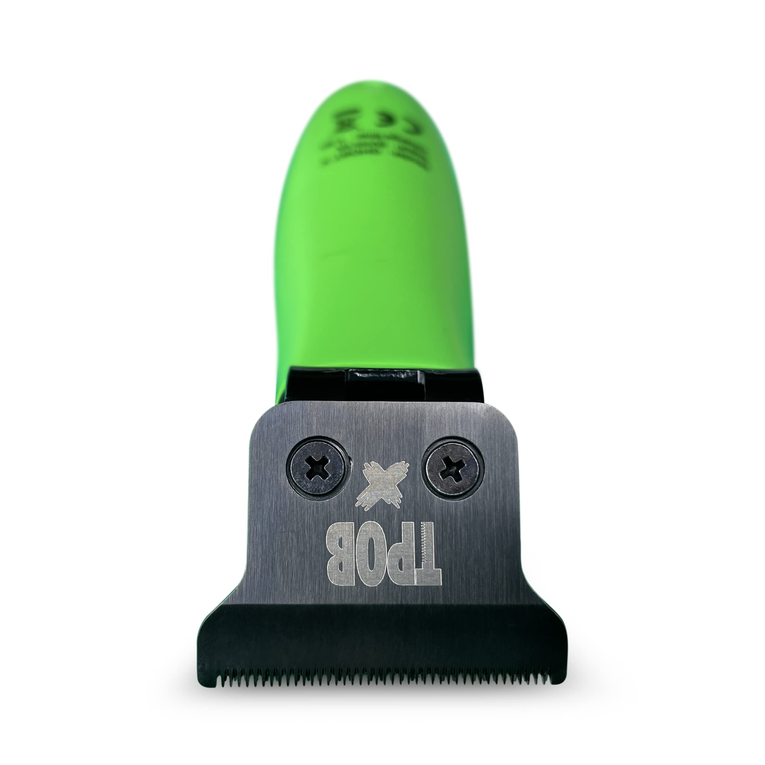 Color coded guides on Ghost X trimmer for length options
