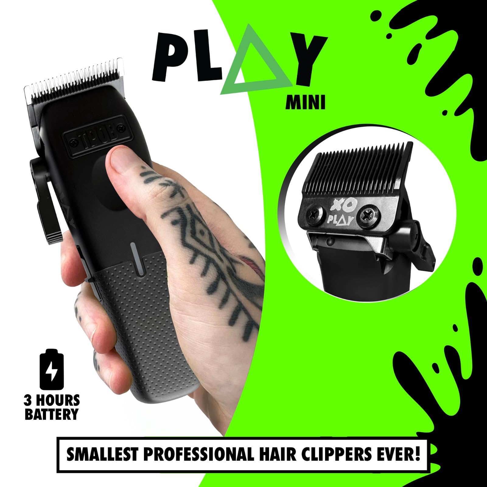 TPOB Mini Play SnapTek lever enables fast fade adjustments with clean control