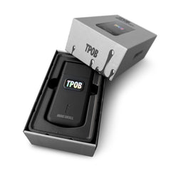 TPOB Mini Skull Shaver 9000 RPM close-up showing power and smooth glide.