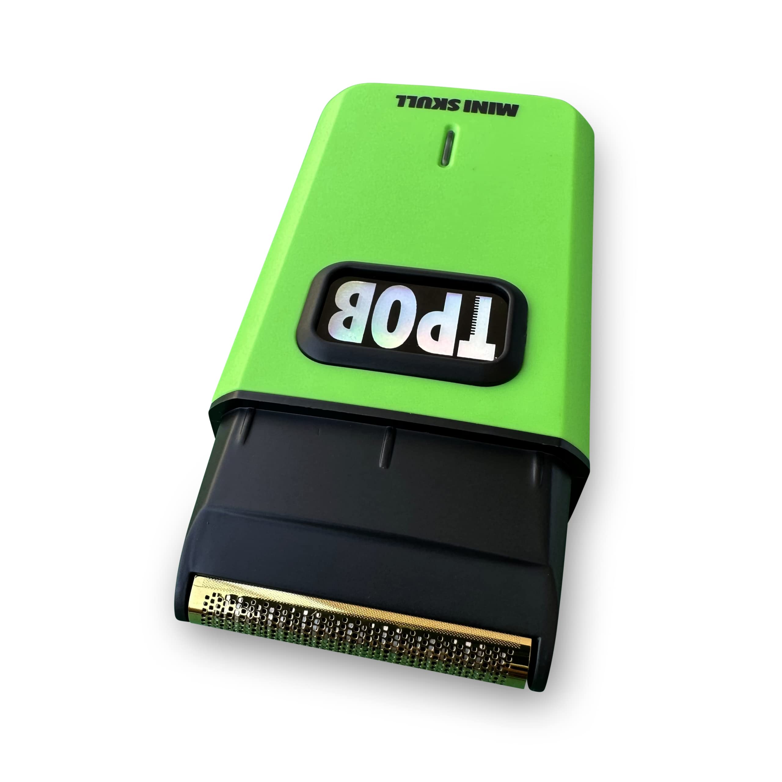 TPOB Mini Skull Shaver USB charging for easy power on the go.
