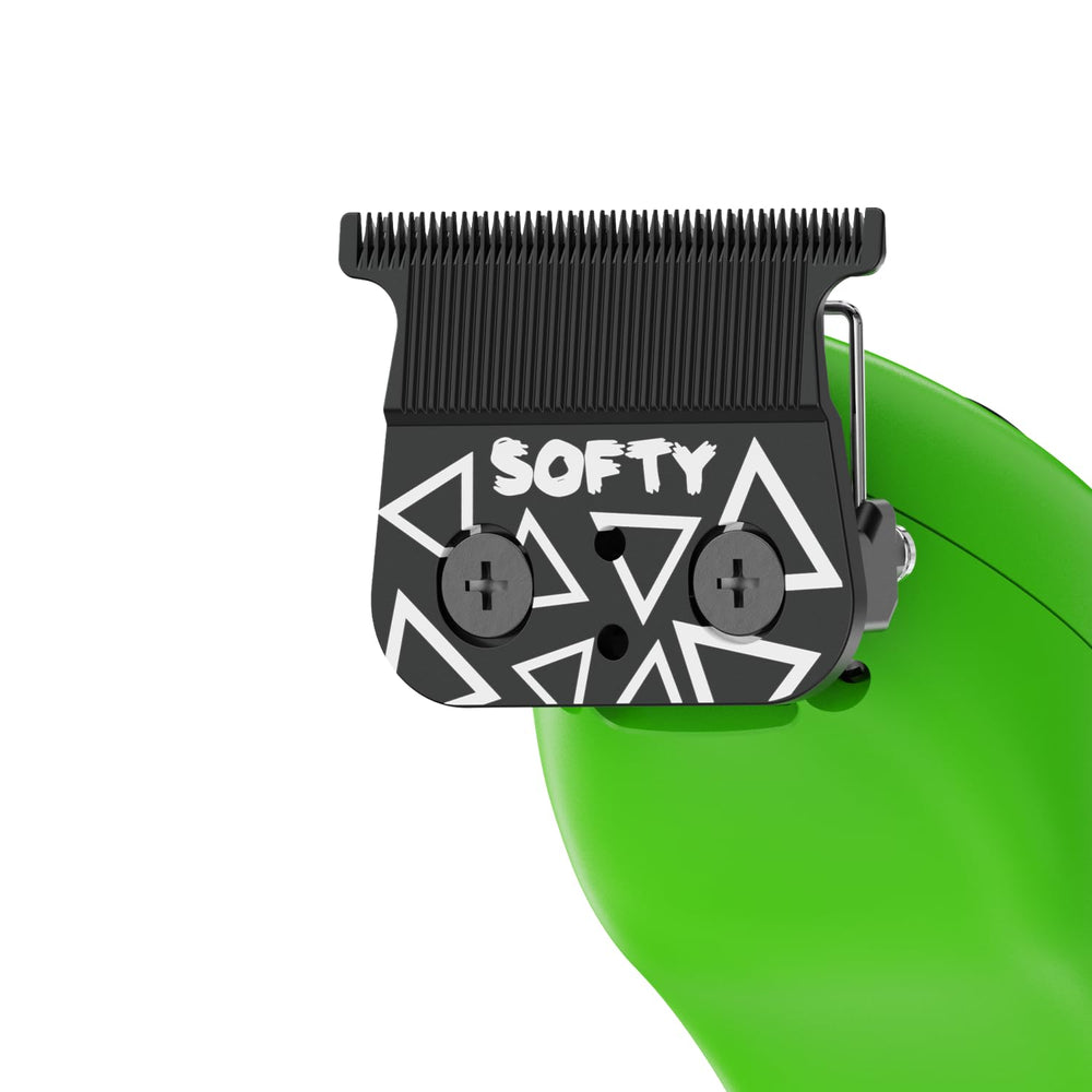 TPOB Play Barber Clippers six guide combs, versatile length options.