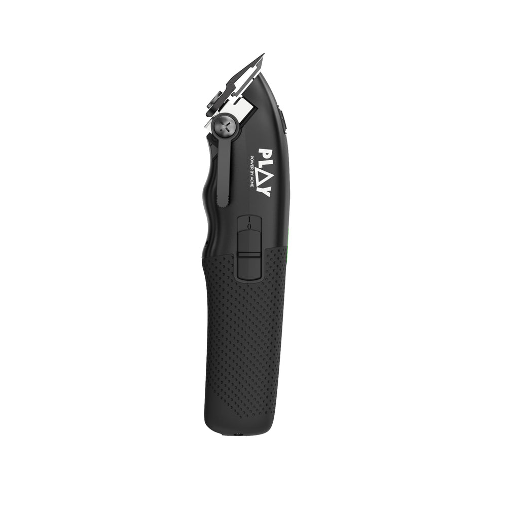 TPOB Play includes six black guide combs for versatile lengths