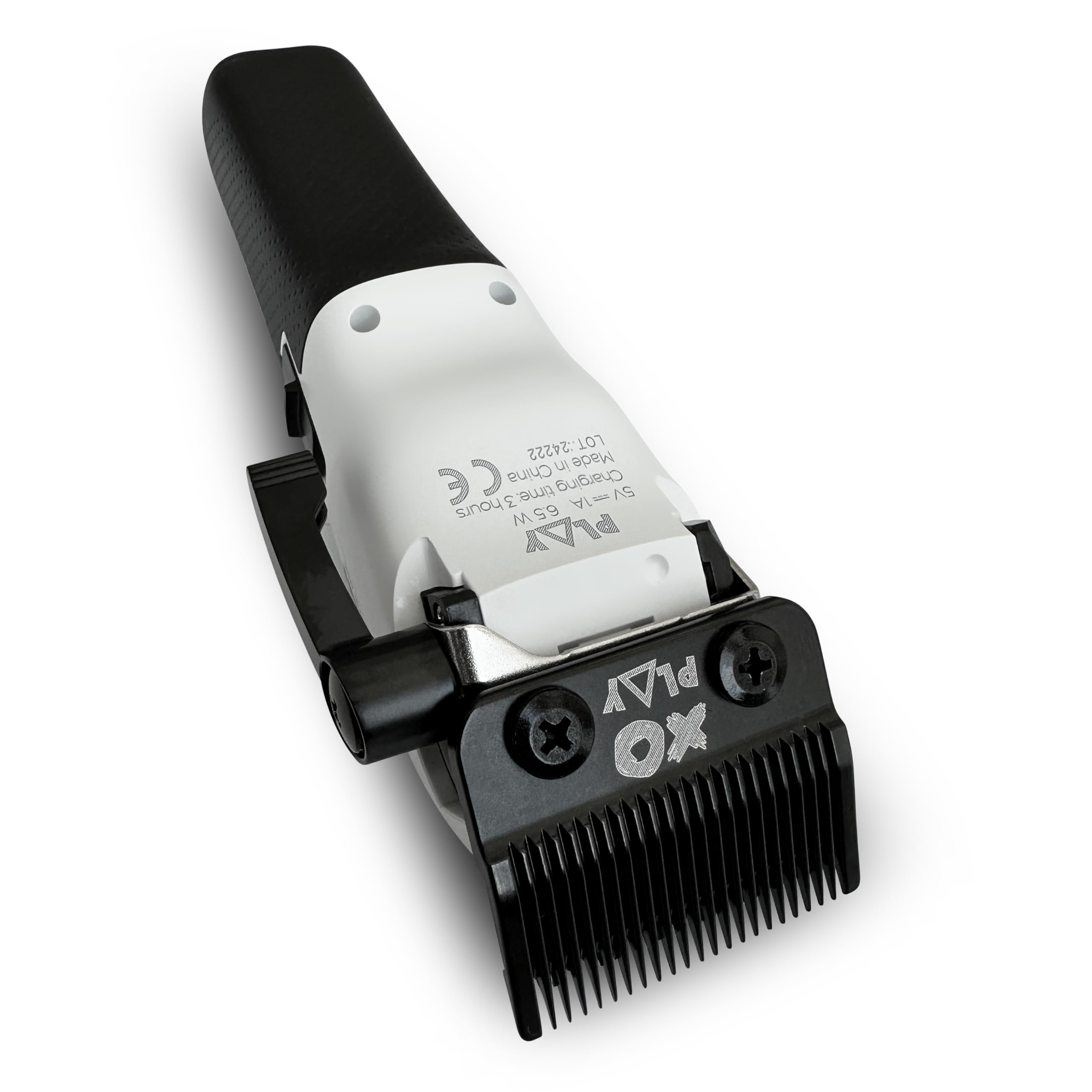TPOB Play rubber grips for secure handling during long trims.