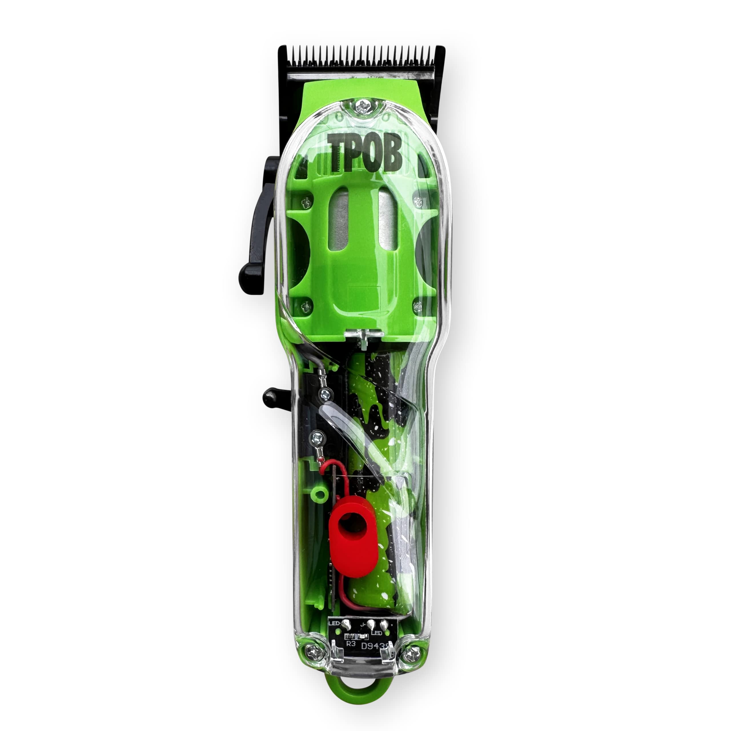 TPOB Slime 2 shave attachment ready for smooth outlining during styling.