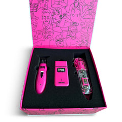 TPOB Slime 2 Candy Pink clipper front view showing blade alignment