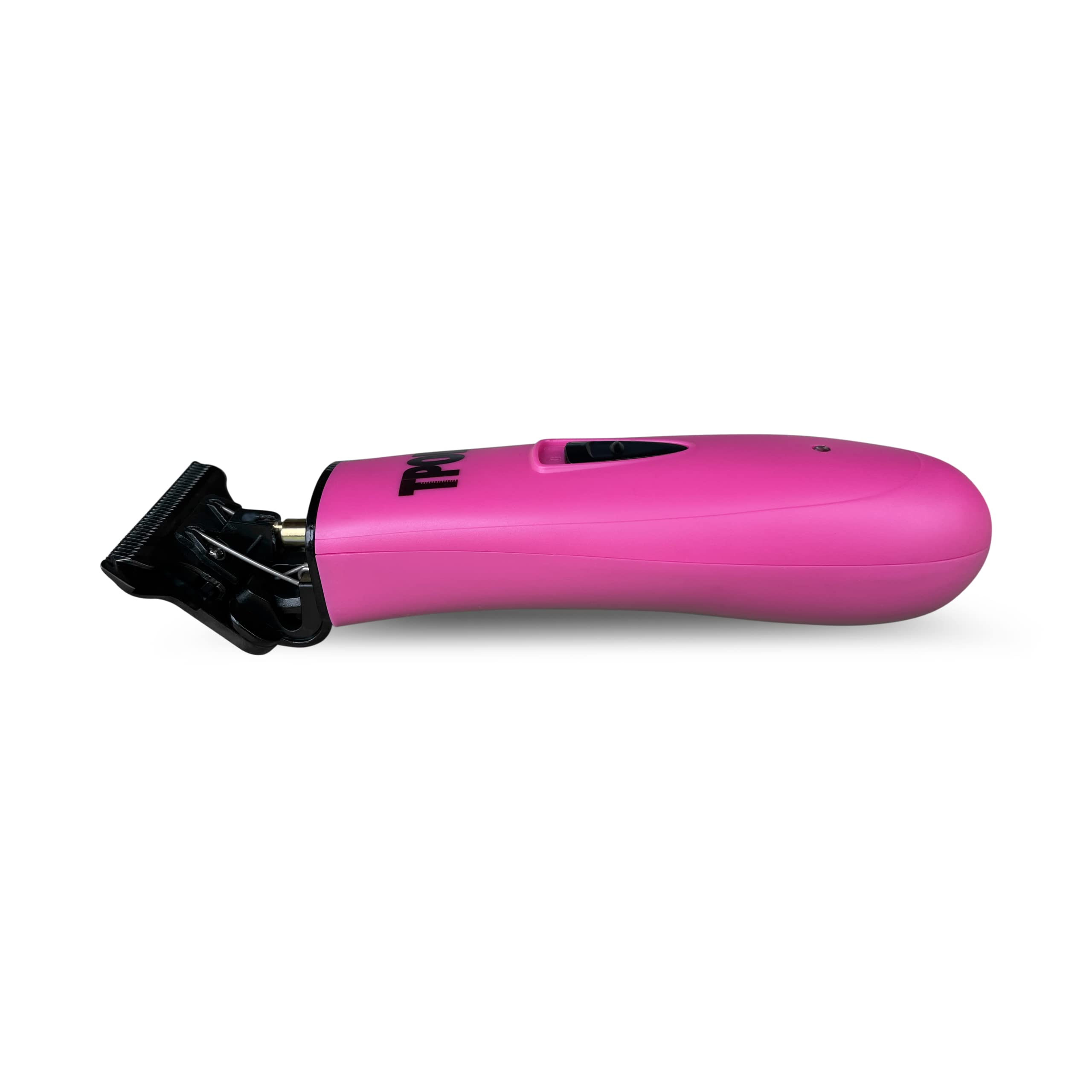 Ergonomic handle supports comfortable, extended grooming sessions.