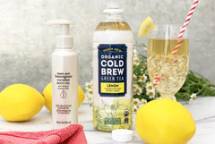 Trader Joe's aceite corporal para masaje con coco y hierba de limón, piel suave.