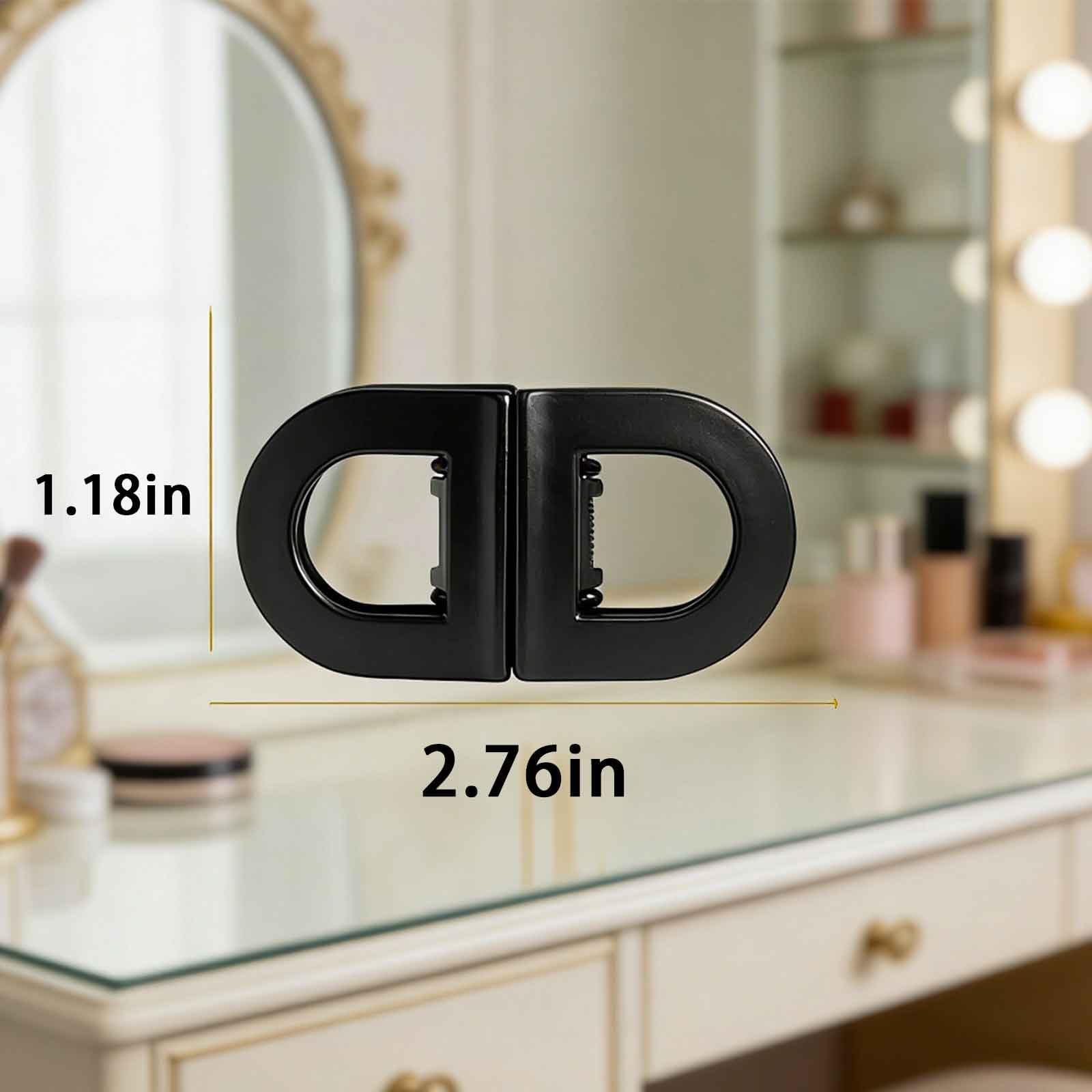 Uso diario con TRAILQUESTE: clip magnético para cabello, manejo sencillo