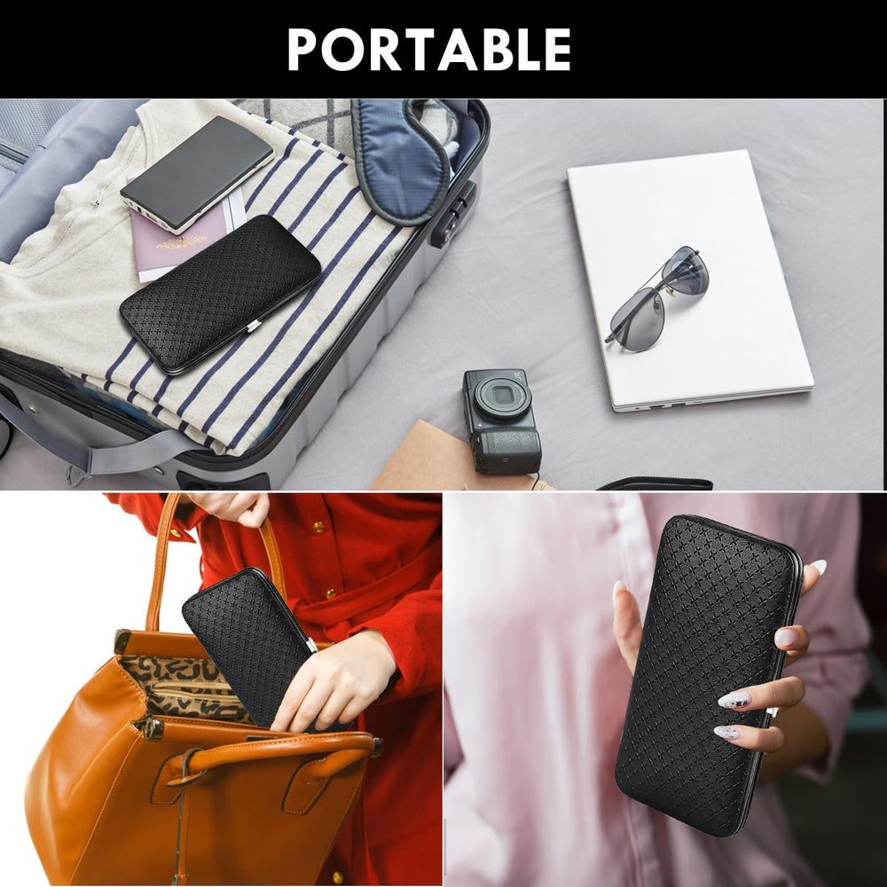 Tranchou travel case organized and compact for on-the-go grooming routines
