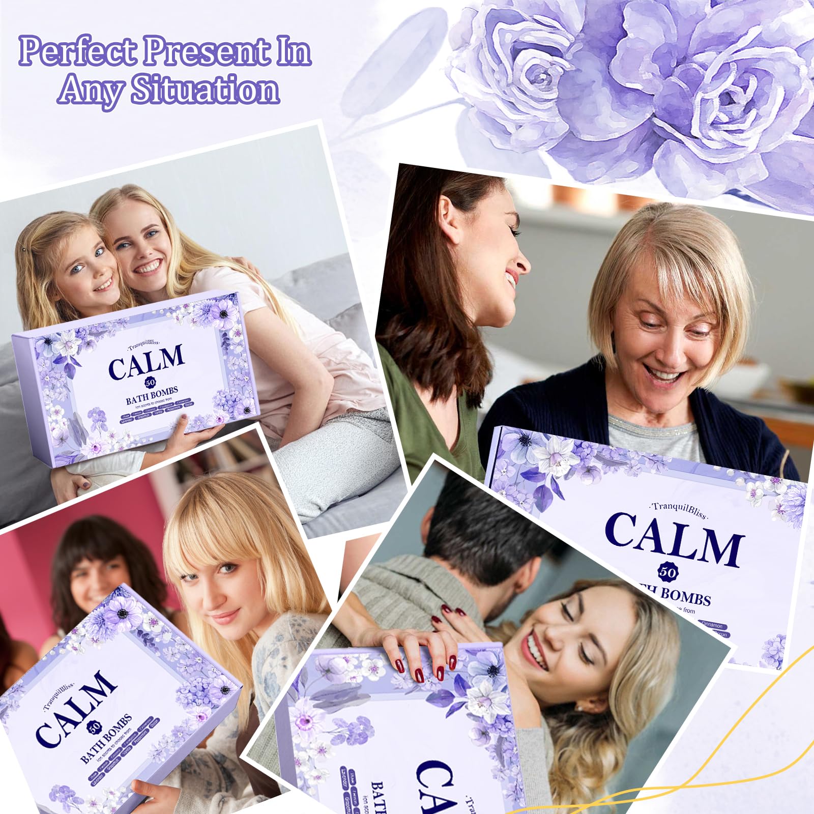 TranquilBliss gift-box image presents an elegant presentation for birthdays or holidays.