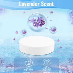 TranquilBliss bomba ducha lavanda lista para regalo con presentación elegante.