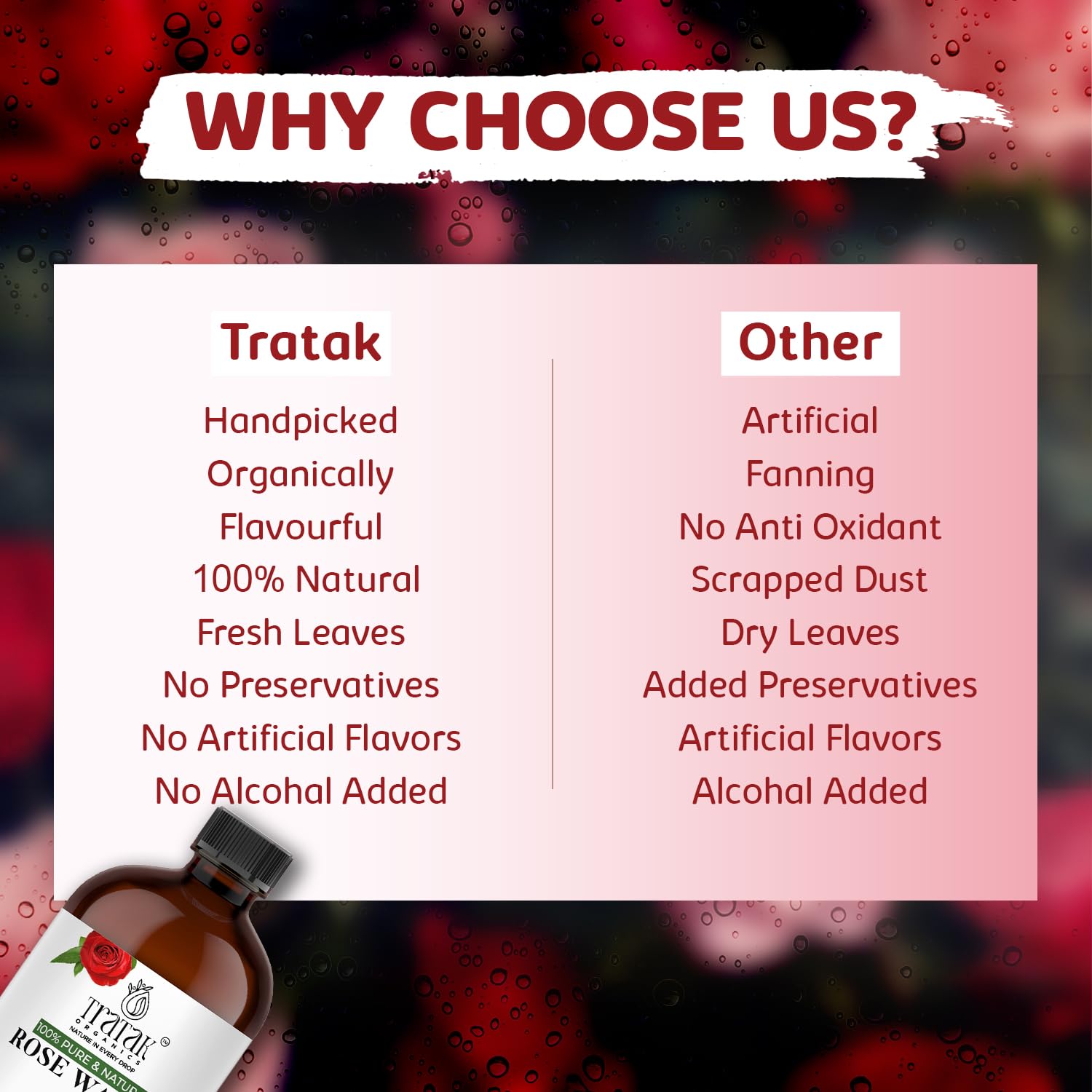 TRATAK ORGANICS solución para hinchazón leve en ojos
