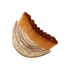 Trazzo lymphatic drainage face brush close-up with soft bristles for gentle massage.