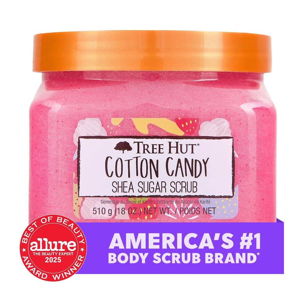 Tree Hut aroma Algodón de Azúcar ofrece una fragancia dulce durante la ducha