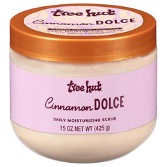Tree Hut Cinnamon Dolce exfoliante corporal espumoso para piel suave tras la ducha
