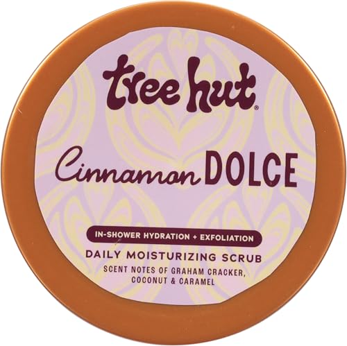 Tree Hut Cinnamon Dolce textura espumosa que hidrata al instante