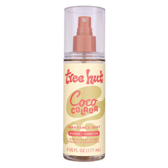 Tree Hut Coco Colada Fragrance Mist bottle ready for a hydrating tropical spritz.