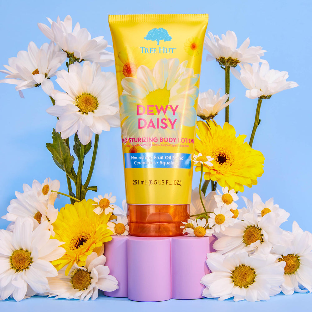 Tree Hut Dewy Daisy: textura de hidratación media para comodidad diaria