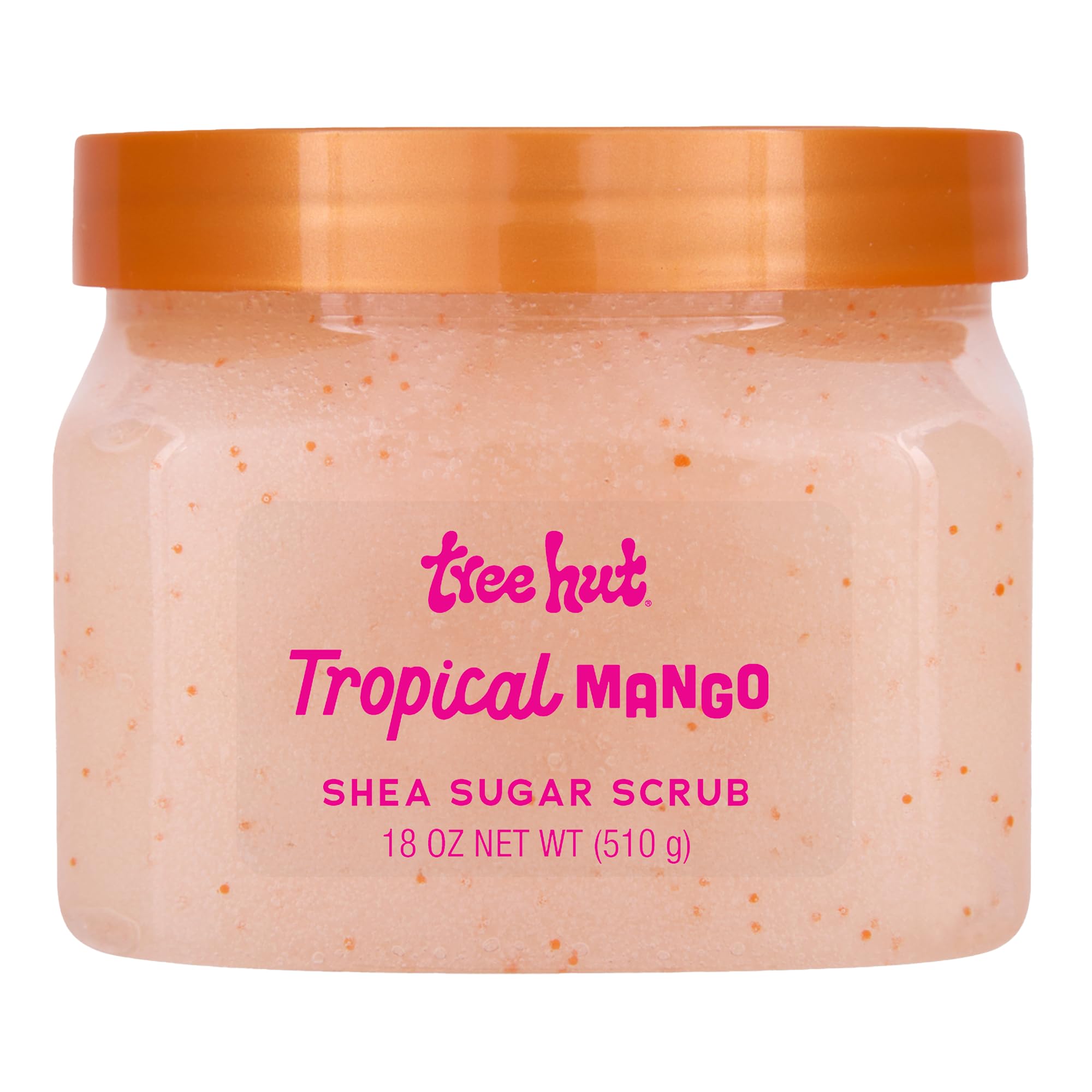 Tree Hut exfoliante en bote con manteca de karité para piel hidratada.