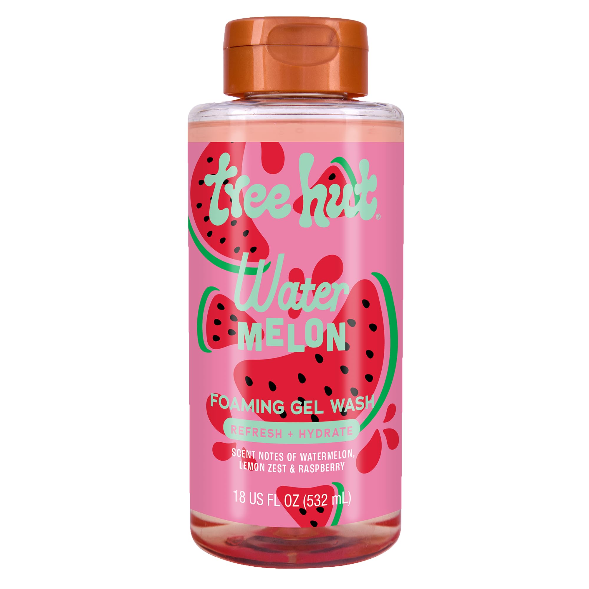 Tree Hut Melon Gel Ducha Botella: experiencia suave y perfumada para la piel