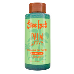 Tree Hut Palm Grove Foaming Gel Wash bottle with rich, cleansing lather for daily use.