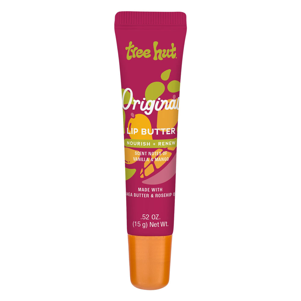 Tree Hut Sugarlips Lip Butter jar hydrates and soothes dry lips with silky butter texture.